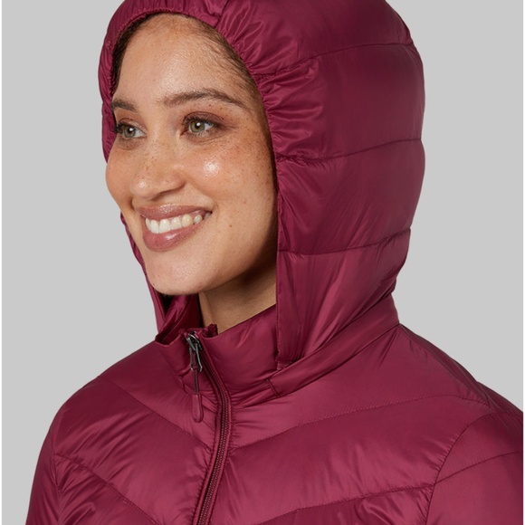 Ultra-light water resistant, 650 fill down packable 3/4 length puffer jacket - Picture 2 of 6